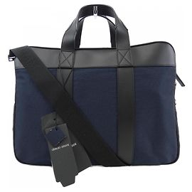Giorgio Armani Navy Handbag Navy blue