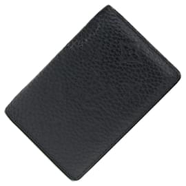 Louis Vuitton-Louis Vuitton Monogram Taurillon Card Case-Black