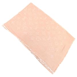 Louis Vuitton-Louis Vuitton Pink Beige Shawl-Other
