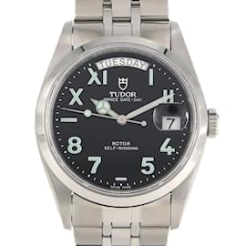Autre Marque-Tudor Prince Date Day 76200 Stainless Steel Wristwatch-Other