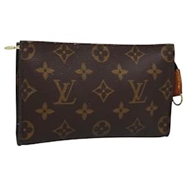 Louis Vuitton-LOUIS VUITTON Monogram Bucket PM Accessory Pouch LV Auth 110131-Monogram