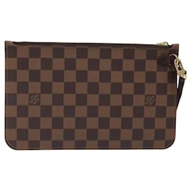 Louis Vuitton-LOUIS VUITTON Damier Ebene Neverfull MM Pouch Accessory Pouch LV Auth hk2018-Other