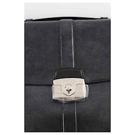 Autre Marque-Leather bag-Black