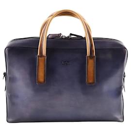 Un Jour Leather Briefcase | Berluti US