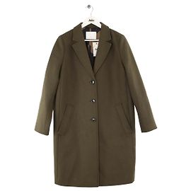 Hugo Boss Khaki wool coat Khaki