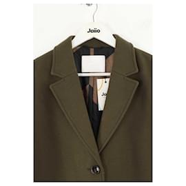 Hugo Boss-Wool coat-Khaki