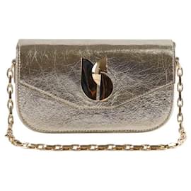 Bash Bolsa de couro Dourado