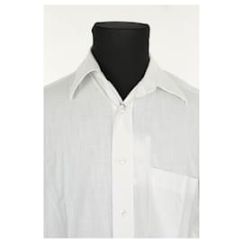 Saint Laurent-Cotton shirt-White