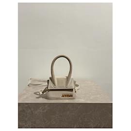 Jacquemus-JACQUEMUS Handbags T. Suede-Beige