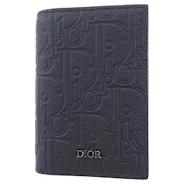 Christian Dior-Christian Dior Black Card Case-Black