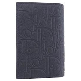 Christian Dior-Christian Dior Black Card Case-Black