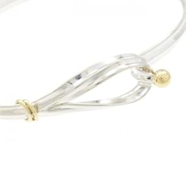 Tiffany & Co-Pulseira Tiffany 925 750YG-Prata,Dourado