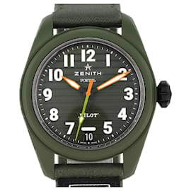 Zénith-Zenith Pilot Automatic Porter Edition Wristwatch-Green