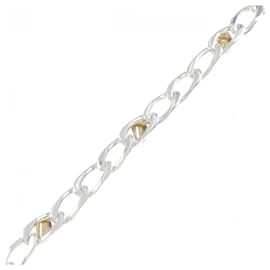 Tiffany & Co-Pulseira charm Tiffany 925 750YG-Outro