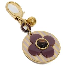 Louis Vuitton-Louis Vuitton Amarante Keyring-Dark red