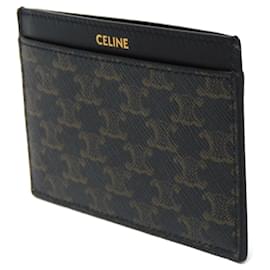 Céline-Celine Black Card Case-Black