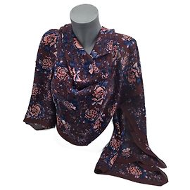 Burberry Silk Stole Multicolore Multiple colors