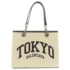 Borsa Tote Duty Free Balenciaga 759973 Nero Bianco