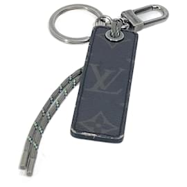 Louis Vuitton-Louis Vuitton Monogram Eclipse Bag Charm Key Holder-Brown