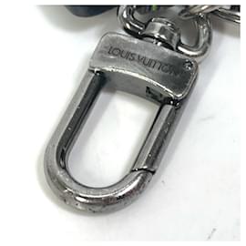 Louis Vuitton-Louis Vuitton Monogram Eclipse Bag Charm Key Holder-Brown