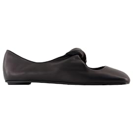Alexander Mcqueen-Ballerinas - Alexander McQueen - Leather - Black-Black