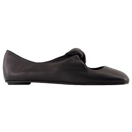 Ballerines - Alexander McQueen - Cuir - Noir Noir