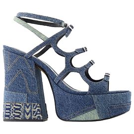 Le Kiki Pumps - Marc Jacobs - Cotone - Blu Blu