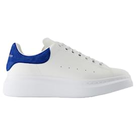 Alexander Mcqueen-Oversize Sneakers - Alexander McQueen - Leather - White/Blue-White