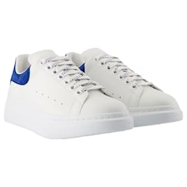 Alexander Mcqueen-Oversize Sneakers - Alexander McQueen - Leather - White/Blue-White
