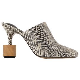 Les Mules Bisou - Jacquemus - Leather - Animal print Other
