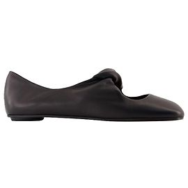 Ballerinas - Alexander McQueen - Leather - Black Black
