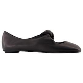 Alexander Mcqueen-Ballerinas - Alexander McQueen - Leather - Black-Black