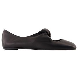 Ballerinas - Alexander McQueen - Leather - Black Black