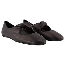 Alexander Mcqueen-Ballerinas - Alexander McQueen - Leather - Black-Black