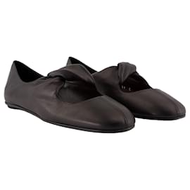 Alexander Mcqueen-Ballerinas - Alexander McQueen - Leather - Black-Black