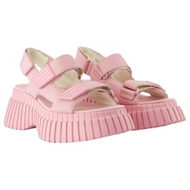 Autre Marque-Barcelona Sandals - Camper - Synthetic - Pink-Pink