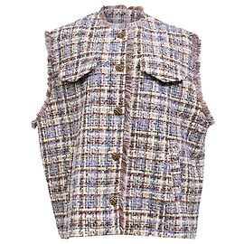 Chaleco Toba Ba&Sh en tweed multicolor Multicolor