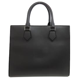 Dolce & Gabbana-Dolce & Gabbana Black Calfskin Tote Bag-Black