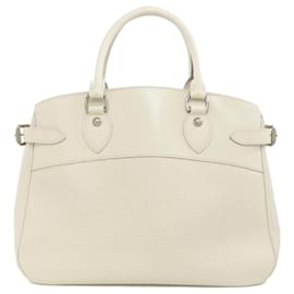 Louis Vuitton-Louis Vuitton Epi Leather Passy PM Tote Bag-Eggshell