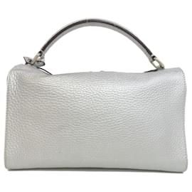 Fendi-Sac à main Fendi Selleria Ray-Argenté