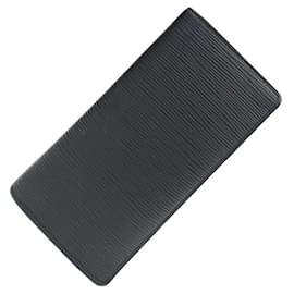 Louis Vuitton-Louis Vuitton Bi-fold Long Wallet in Noir-Black