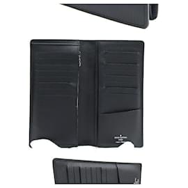 Louis Vuitton-Louis Vuitton Bi-fold Long Wallet in Noir-Black