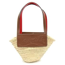 Christian Louboutin-Christian Louboutin Tote Bag Ruby Shore-Brown,Red