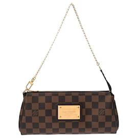 Louis Vuitton-Louis Vuitton Damier Eva Brown Shoulder Bag-Brown,Damier ebene