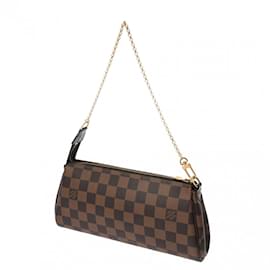 Louis Vuitton-Louis Vuitton Damier Eva Brown Shoulder Bag-Brown,Damier ebene