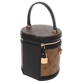 Louis Vuitton-Louis Vuitton Monogram Reverse Cannes Handbag-Brown,Monogram