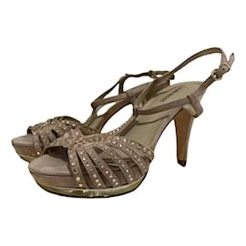Autre Marque-Sandals-Beige
