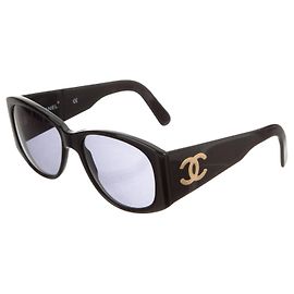 Gafas de sol Chanel Gold CC Logo Negras 05246 Negro Dorado