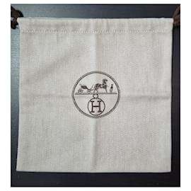 Hermès-Hermès dustbag pouch-Beige