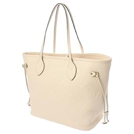Louis Vuitton-Louis Vuitton Monogram Empreinte Neverfull MM Tote Bag-Brown